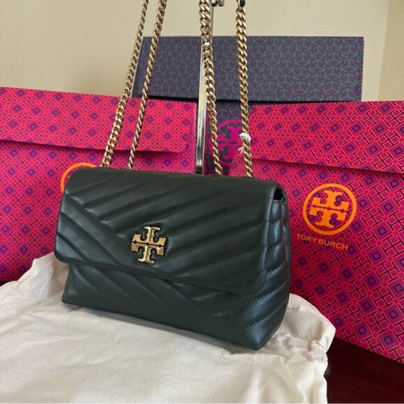New Tory burch SMALL KIRA CHEVRON CONVERTIBLE SHOULDER BAG - Picture 11 of 15